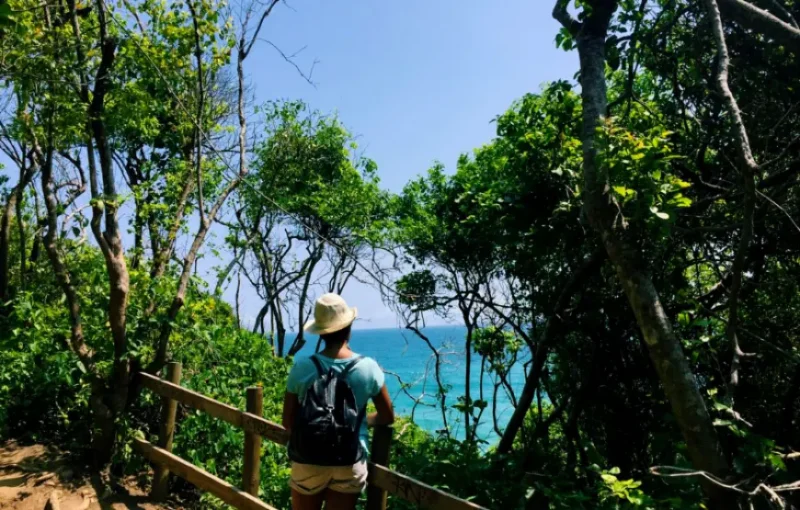 Caminata ecológica hacia Cabo San Juan Parque Tayrona